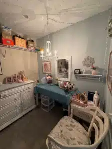 Bedroom used as a craft room in a pre-owned manufactured home at 4393 Twilight Way in Allendale, MI