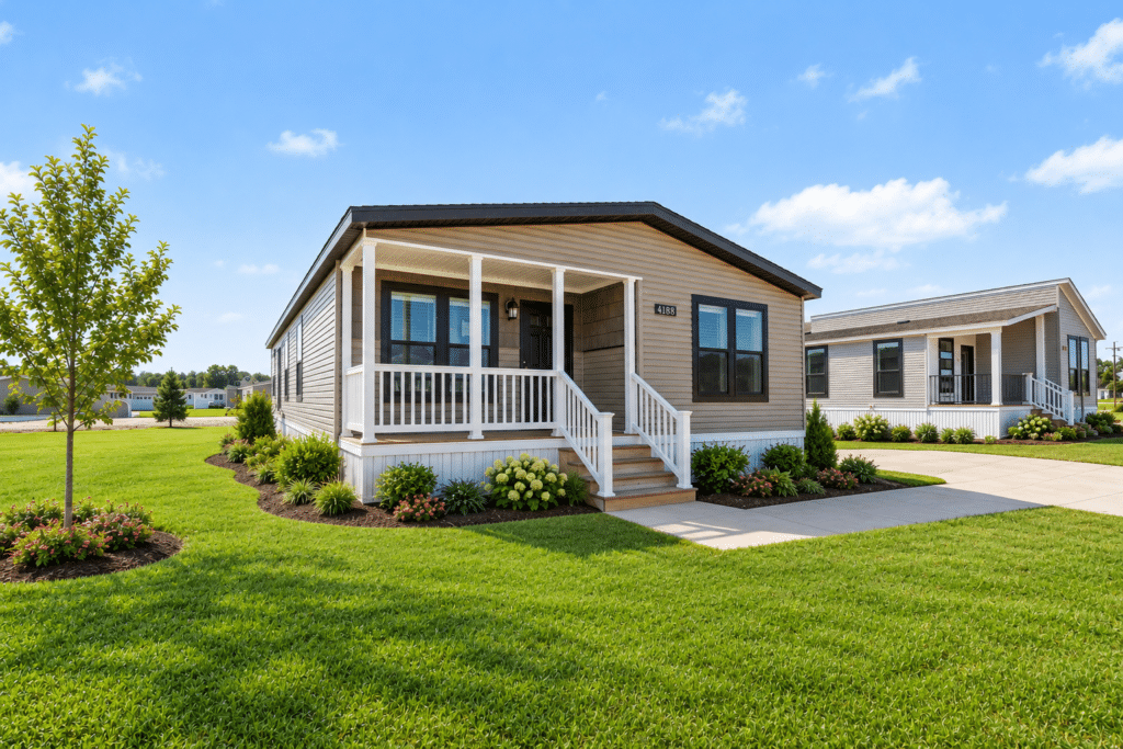 Photo 1 of the manufactured home for sale at 4188 Shalimar Dr in Allendale, MI